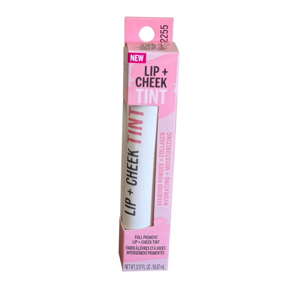 Hard Candy Lip + Cheek Tint Women 0.57oz Coral 2255 Don't Coral New Moisturizing